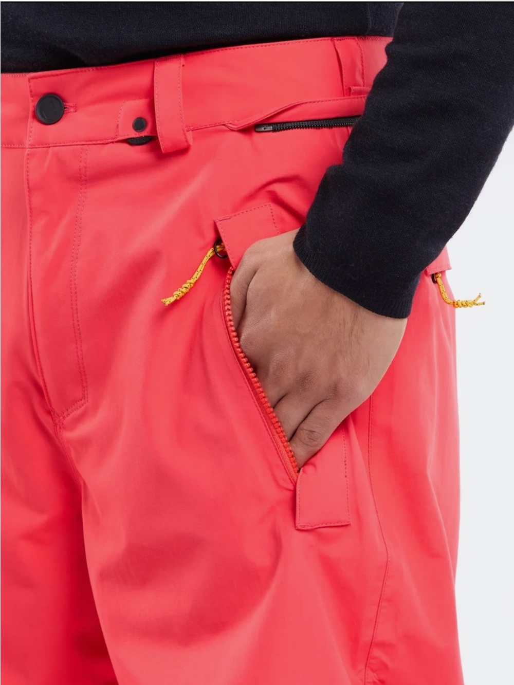 Volcom Longo Gore-Tex Trousers In Orange Size Small - Picture 3 of 6